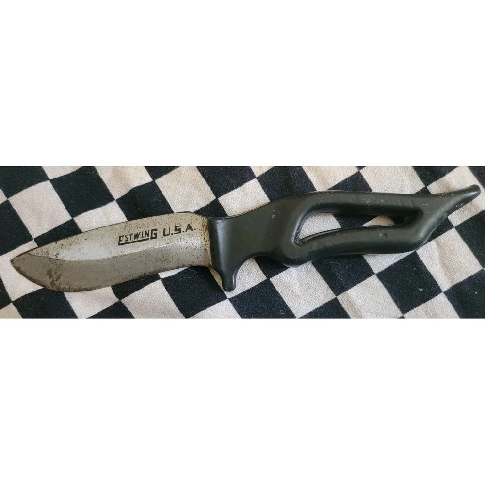 Estwing USA Fixed Blade Utility / Camp Knife – One-Piece Steel